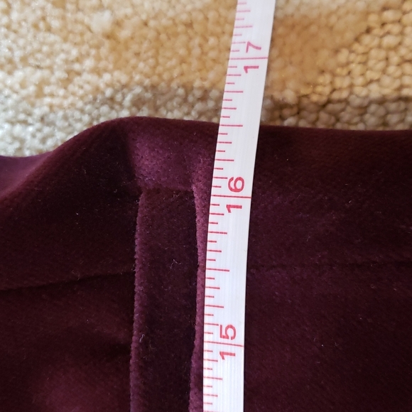 Vintage Sasson Velvet Jacket and Skirt Set, Sz 9/10 - Picture 11 of 16